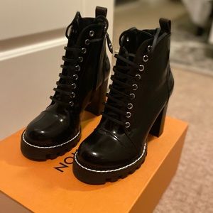 Louis Vuitton Star Trail Leather Boots